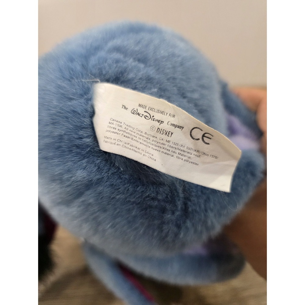 Vintage Disney Winnie The Pooh Plush Eeyore And Piglet 90s Plush Vtg - Picture 5 of 9